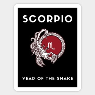 SCORPIO / Year of the SNAKE Magnet